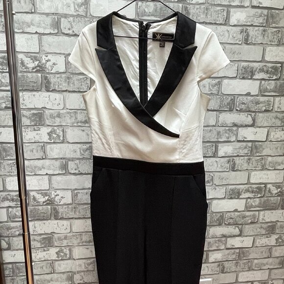 Tuxedo inspired jumpsuit from the Kardashian Kollection For Lipsy - Picture 2 of 10